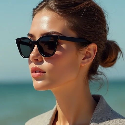 عینک آفتابی مناسب صورت گرد 10 عینک آفتابی مناسب صورت گرد 10