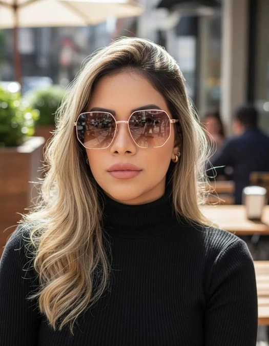 عینک آفتابی مناسب صورت گرد 18 عینک آفتابی مناسب صورت گرد 18