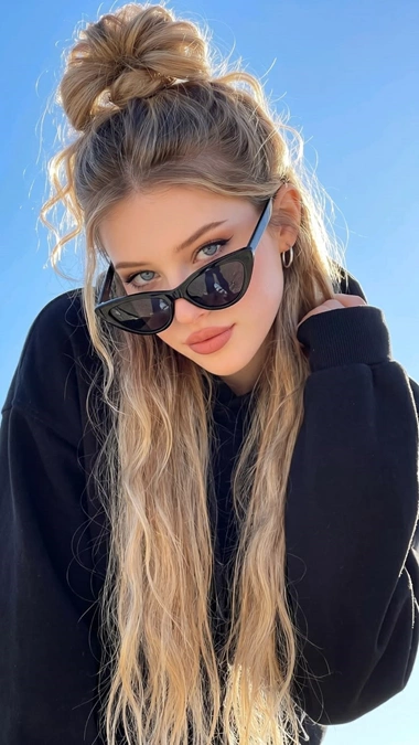 عینک آفتابی مناسب صورت گرد 22 عینک آفتابی مناسب صورت گرد 22