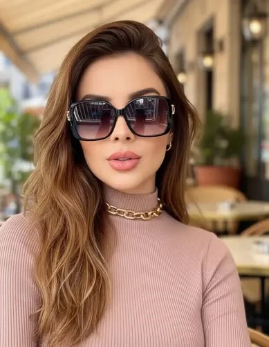 عینک آفتابی مناسب صورت گرد 7 عینک آفتابی مناسب صورت گرد 7