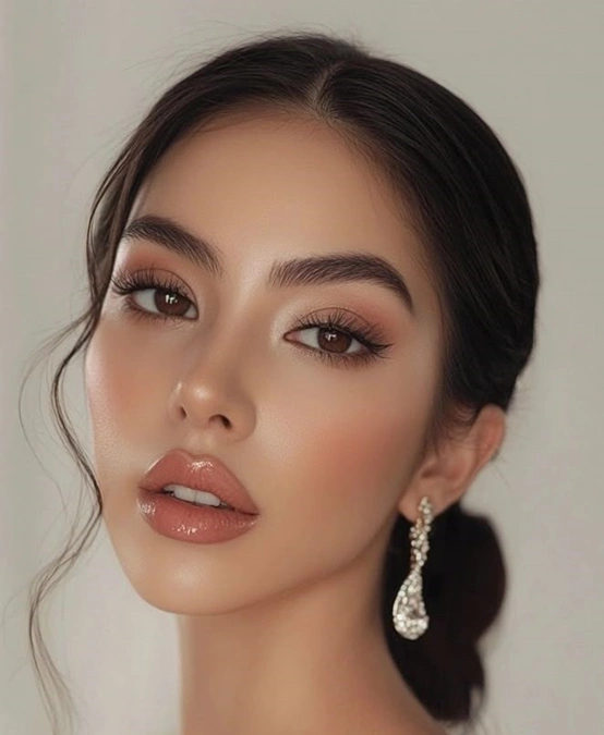 مدل آرایش دخترانه ساده و شیک برای عروسی 1