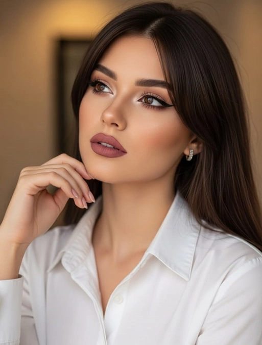 مدل آرایش دخترانه ساده و شیک برای عروسی 12