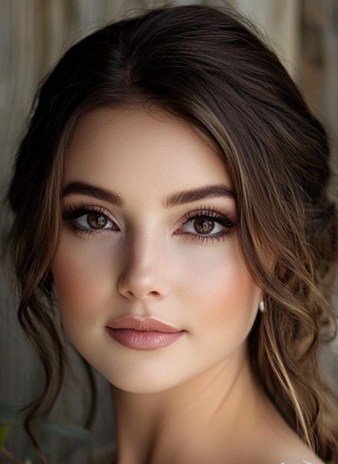 مدل آرایش دخترانه ساده و شیک برای عروسی 13