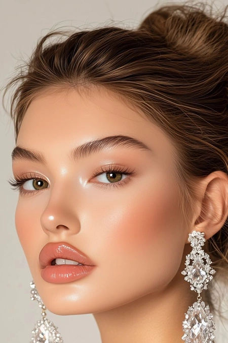 مدل آرایش دخترانه ساده و شیک برای عروسی 15