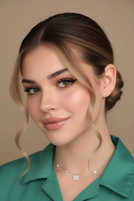 مدل آرایش دخترانه ساده و شیک برای عروسی 4