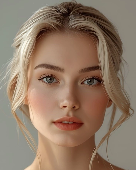 مدل آرایش صورت ملایم مجلسی دخترانه 25