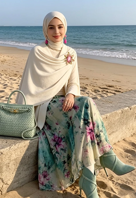 مدل حجاب تابستانی 4 مدل حجاب تابستانی 4
