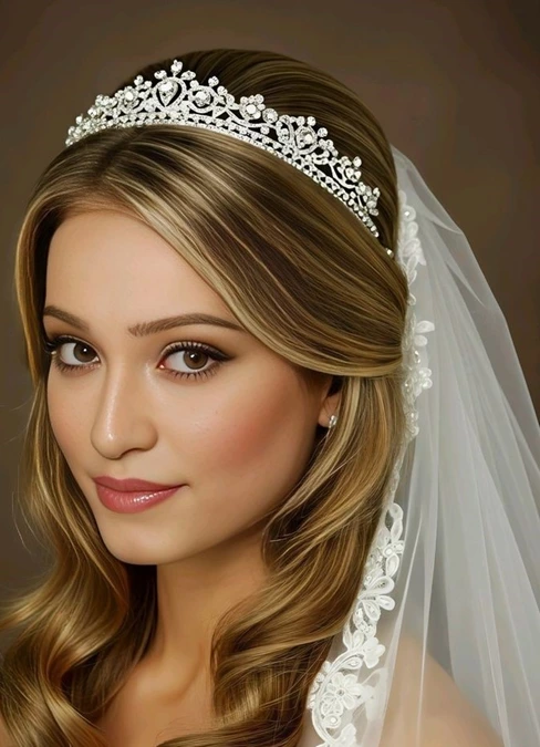 مدل شینیون باز و بسته عروس 8 مدل شینیون باز و بسته عروس 8