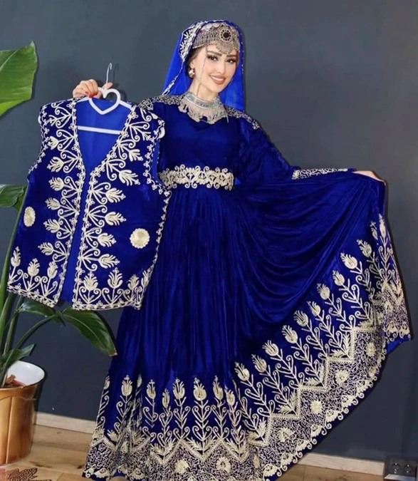 مدل لباس گند افغانی دخترانه 18