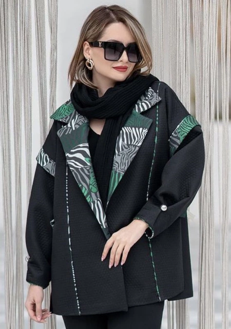 مدل مانتو آستین مچی دکمه‌ دار 16