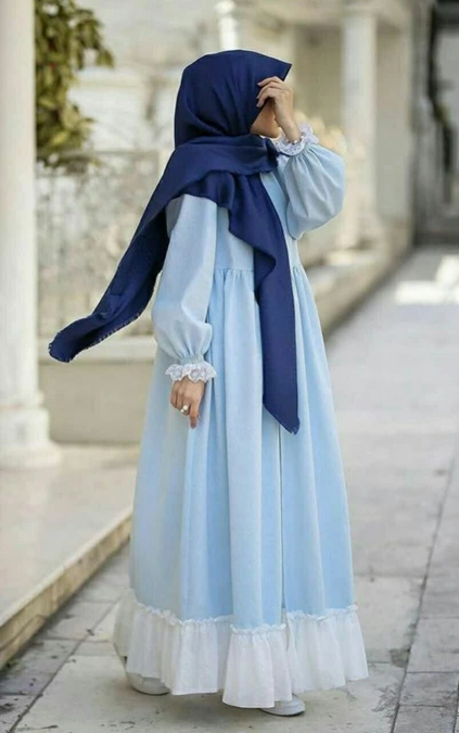 مدل مانتو آستین مچی چین‌ دار 8