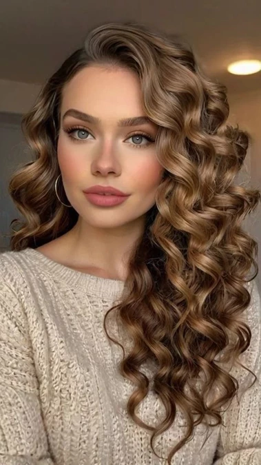 مدل مو باز دخترانه برای عروسی 3