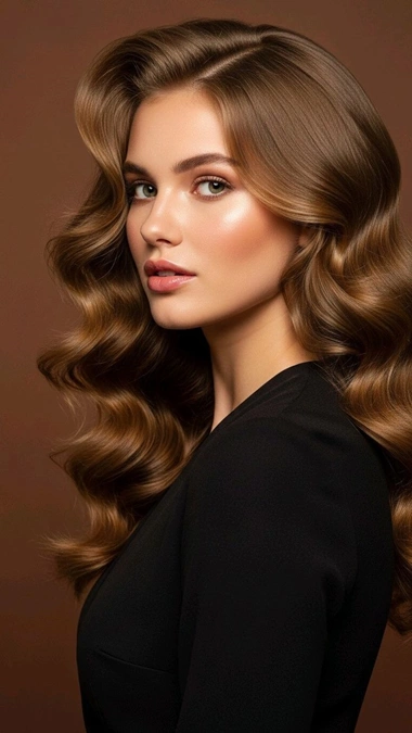 مدل مو باز دخترانه برای عروسی 4