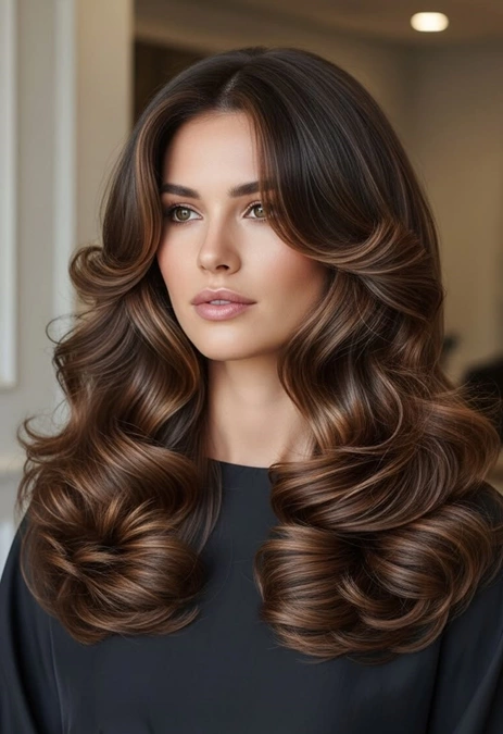 مدل مو باز دخترانه برای عروسی 5