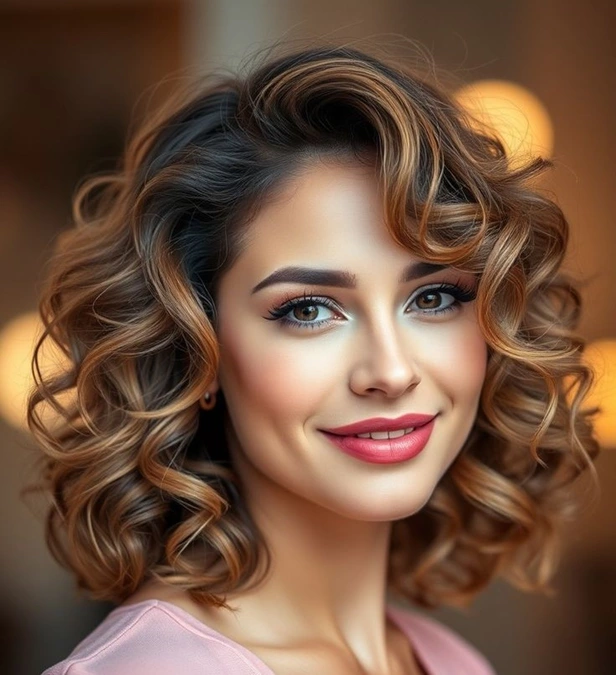 مدل مو باز دخترانه برای عروسی 6