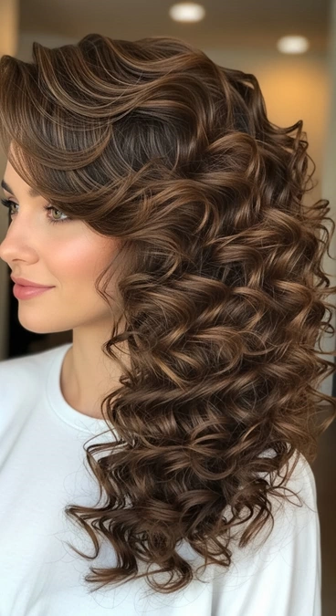 مدل مو باز دخترانه برای عروسی 7
