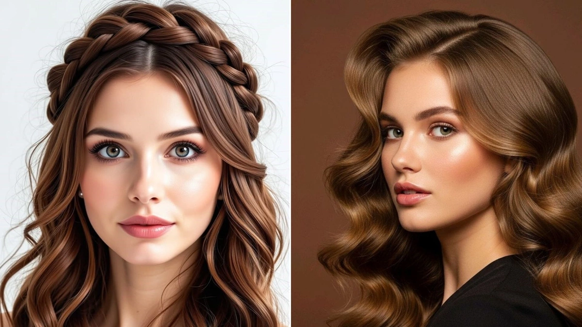 مدل مو باز دخترانه برای عروسی