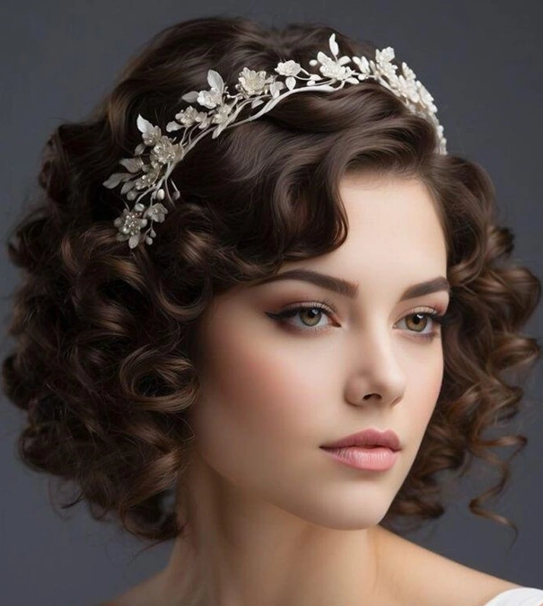 مدل مو دخترانه برای عروسی 13