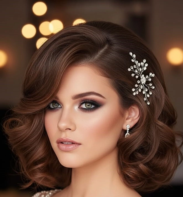 مدل مو دخترانه برای عروسی 14