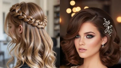 مدل مو دخترانه برای عروسی