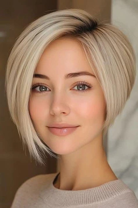 مدل موی صاف کوتاه دخترانه 20