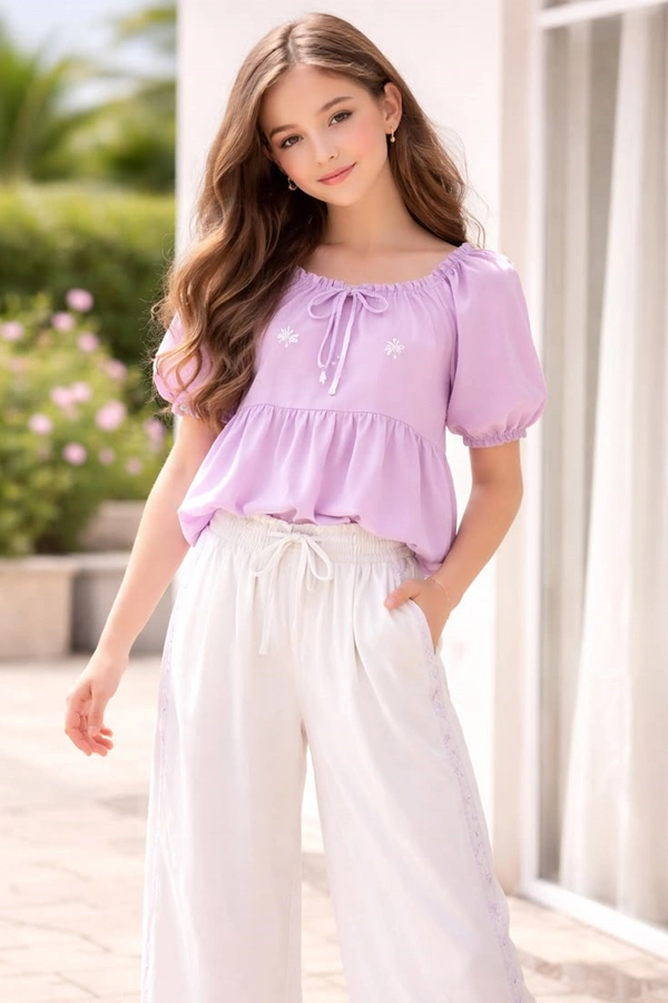 شومیز دخترانه ۱۰ ساله 5