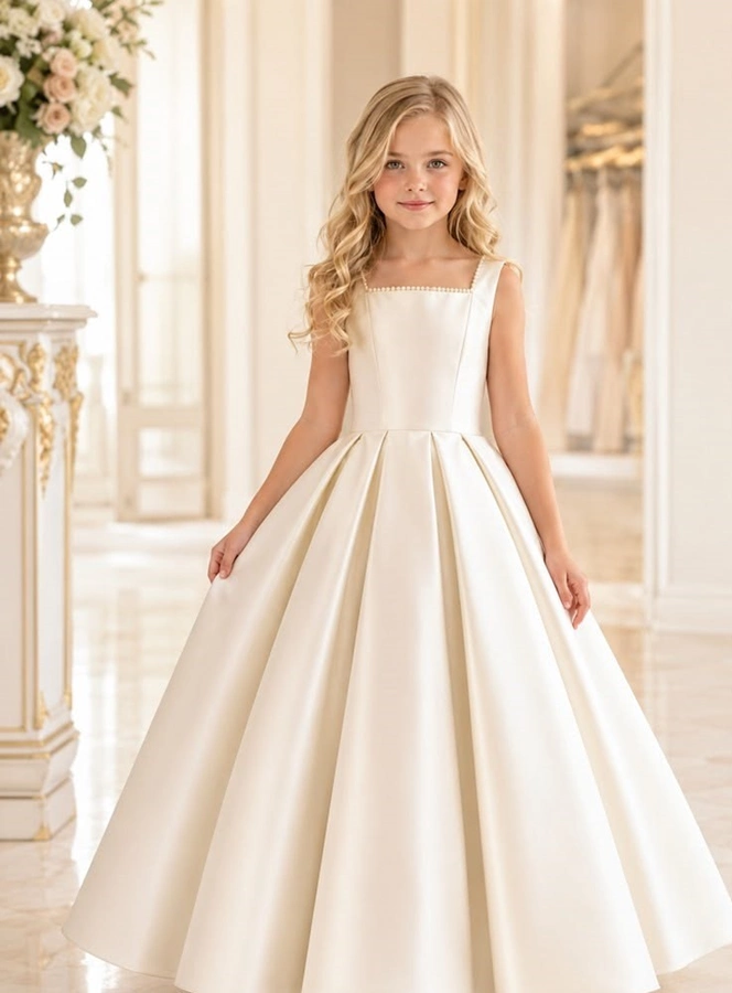 لباس عروس دخترانه ۱۰ ساله 4