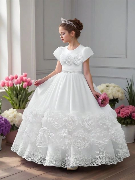 لباس عروس دخترانه ۱۰ ساله 7
