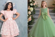 لباس مجلسی دخترانه ۸ ساله