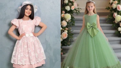 لباس مجلسی دخترانه ۸ ساله
