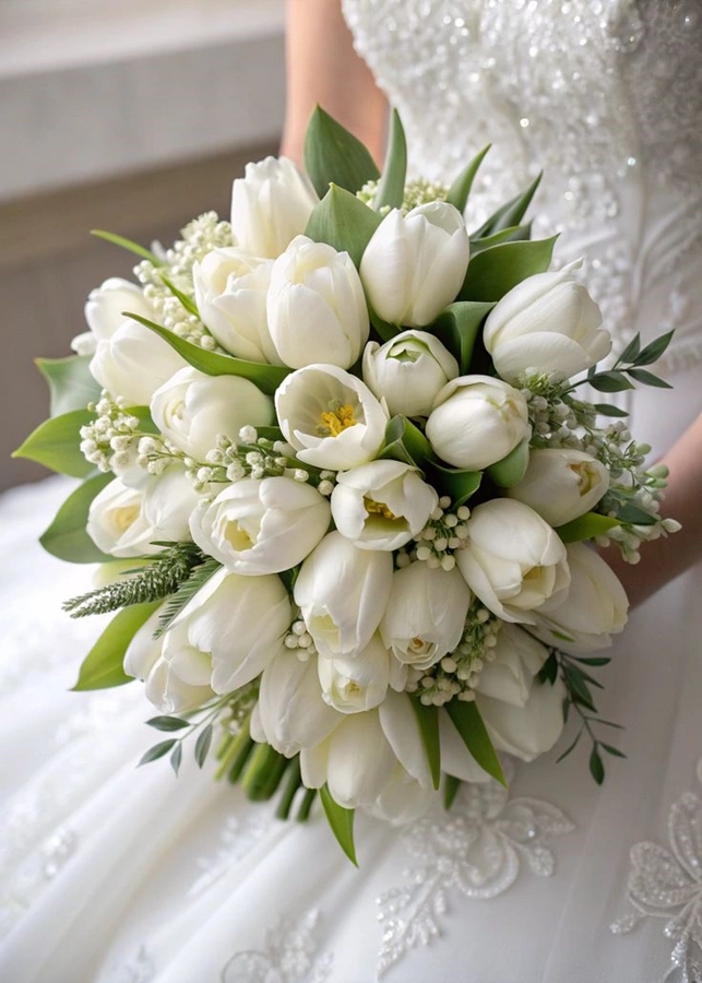 مدل دسته گل عروس 13
