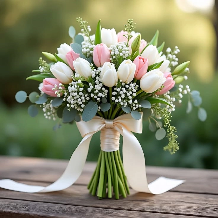 مدل دسته گل عروس 17