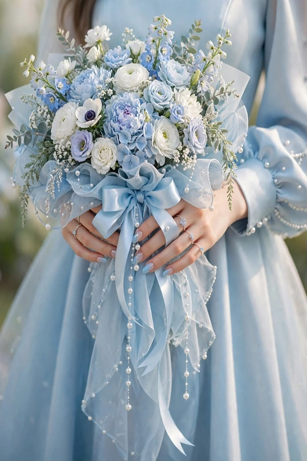 مدل دسته گل عروس 27