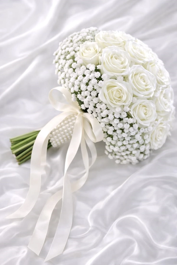 مدل دسته گل عروس 6