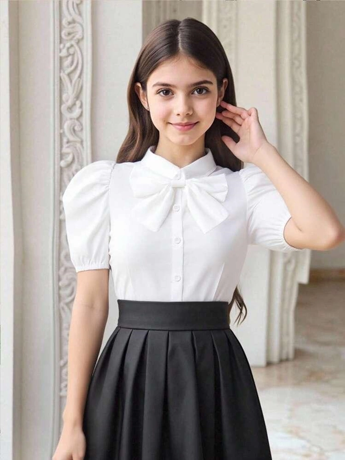 مدل شومیز دخترانه ۱۲ ساله 24