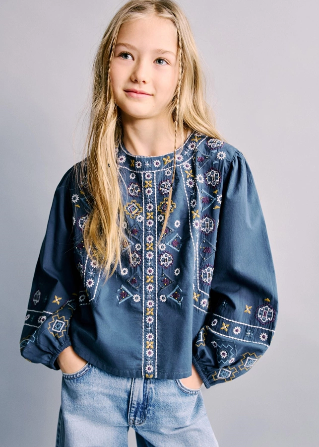 مدل شومیز دخترانه ۱۲ ساله 4