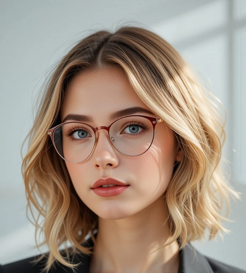 مدل عینک ترند ۲۰۲۶ دخترانه طبی 3