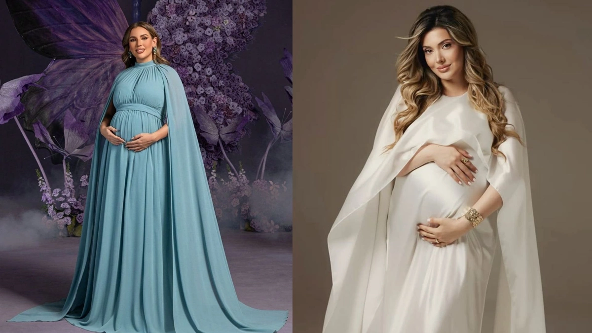 مدل لباس بارداری برای عکاسی
