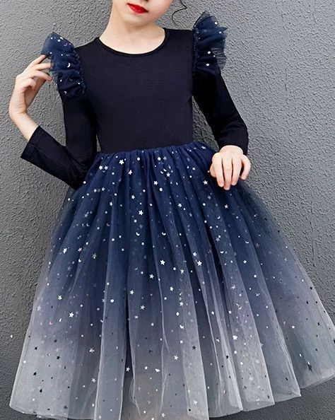 مدل لباس مجلسی دخترانه 9 ساله برای عروسی 12