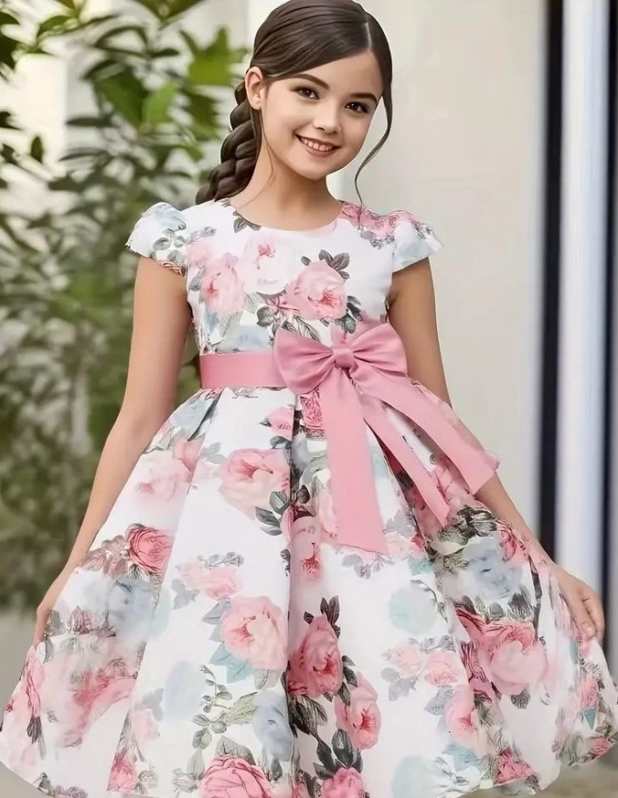 مدل لباس مجلسی دخترانه 9 ساله برای عروسی 20