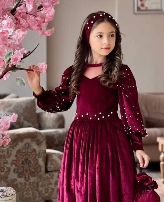 مدل لباس مجلسی دخترانه 9 ساله برای عروسی 24