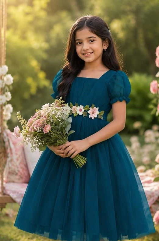 مدل لباس مجلسی دخترانه 9 ساله برای عروسی 7