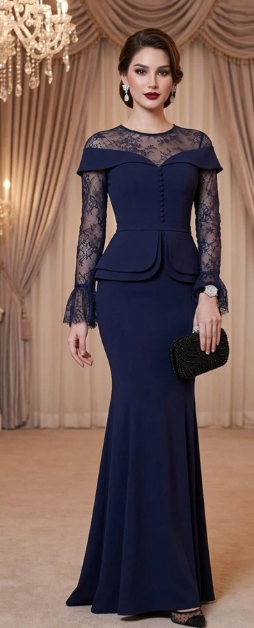 مدل لباس مجلسی زنانه 40 ساله 1