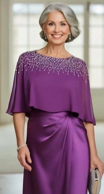 مدل لباس مجلسی زنانه ۵۰ ساله 24