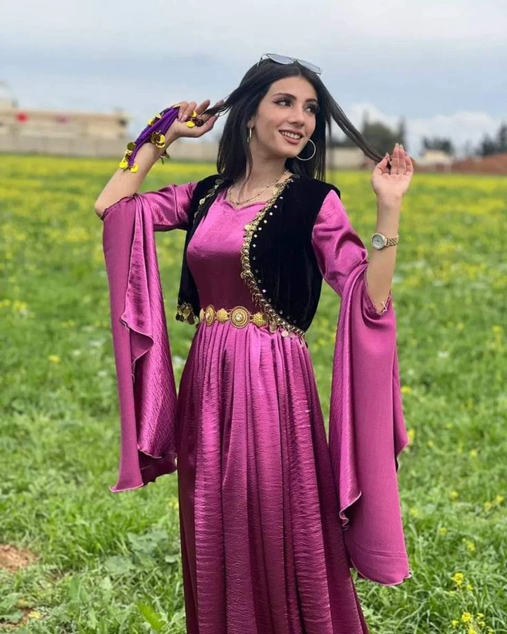 مدل لباس کردی زنانه 17