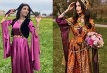 مدل لباس کردی زنانه