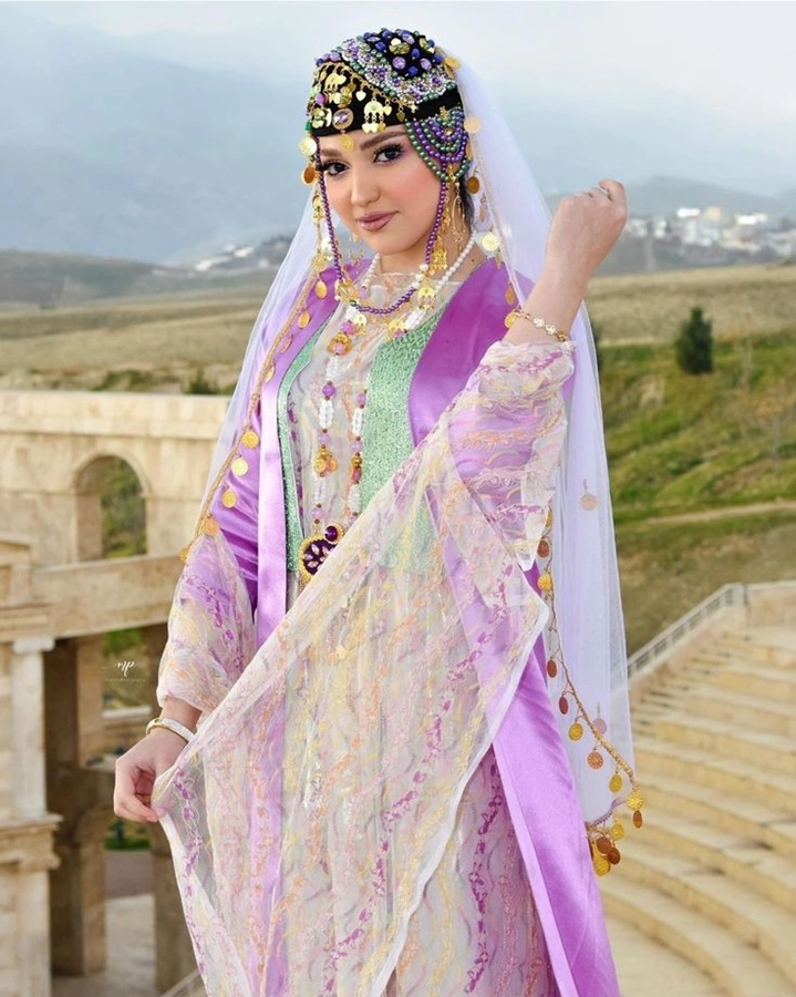 مدل لباس کردی زنانه 9