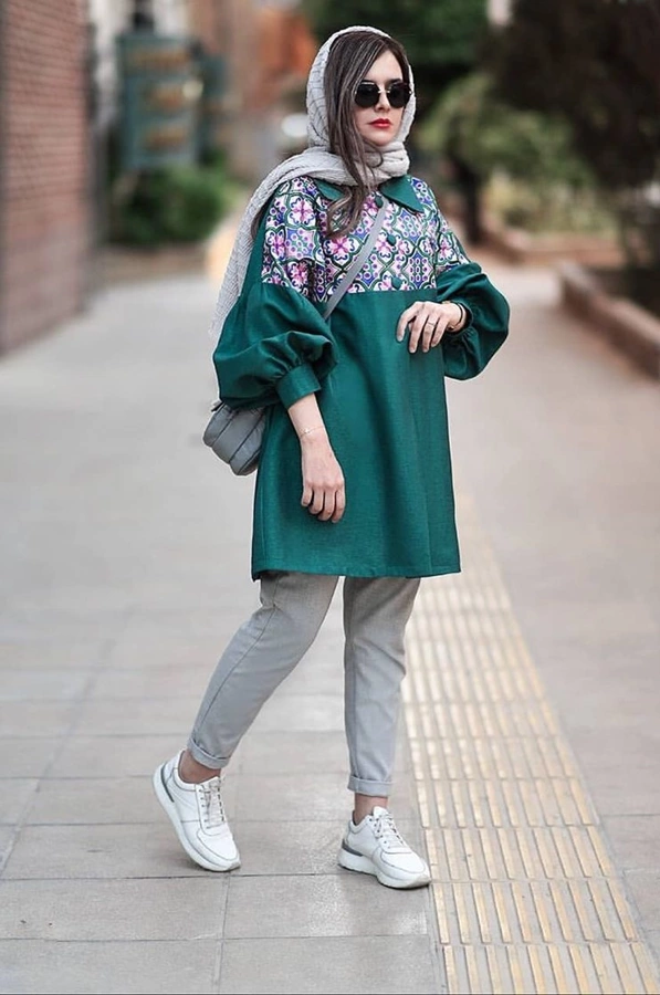 مدل مانتو دختر ۱۴ ساله 19