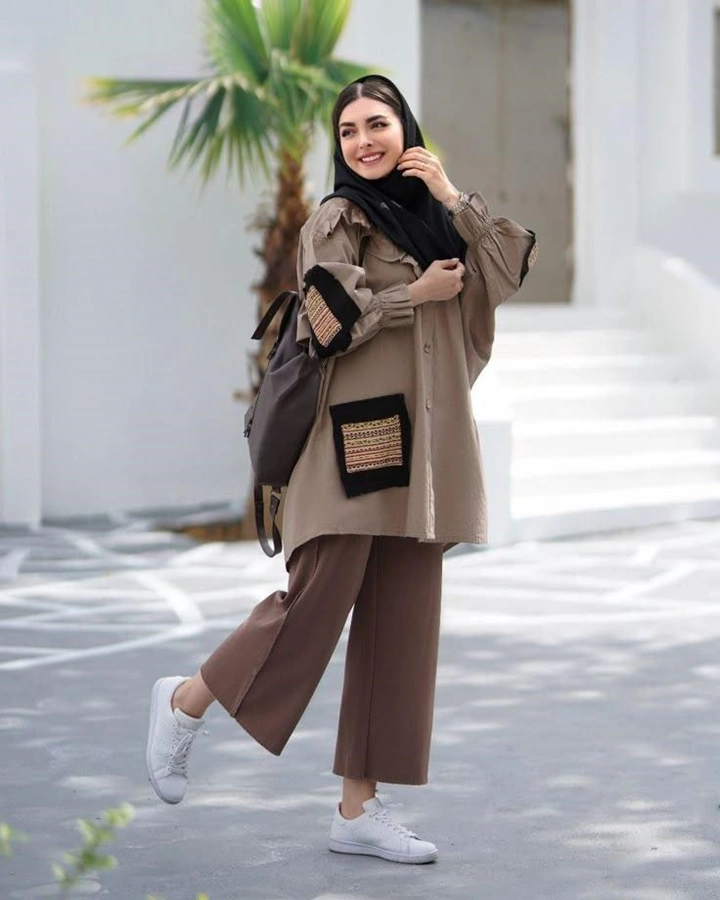مدل مانتو دختر ۱۴ ساله 2