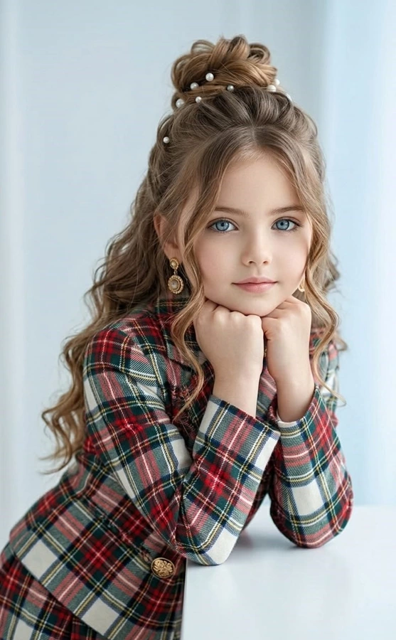 مدل مو برای دختر ۱۲ ساله برای عروسی 25
